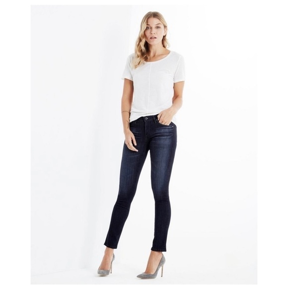 Ag Adriano Goldschmied The Stilt Cigarette Skinny Jeans in Brooks Wash Size 27 - Picture 1 of 11